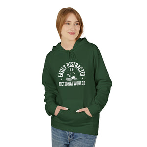 Easily Distracted by Fictional Worlds - Softstyle Fleece Hoodie