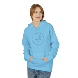 First, We Drink The Coffee Then We Write The Books - Softstyle Fleece Hoodie