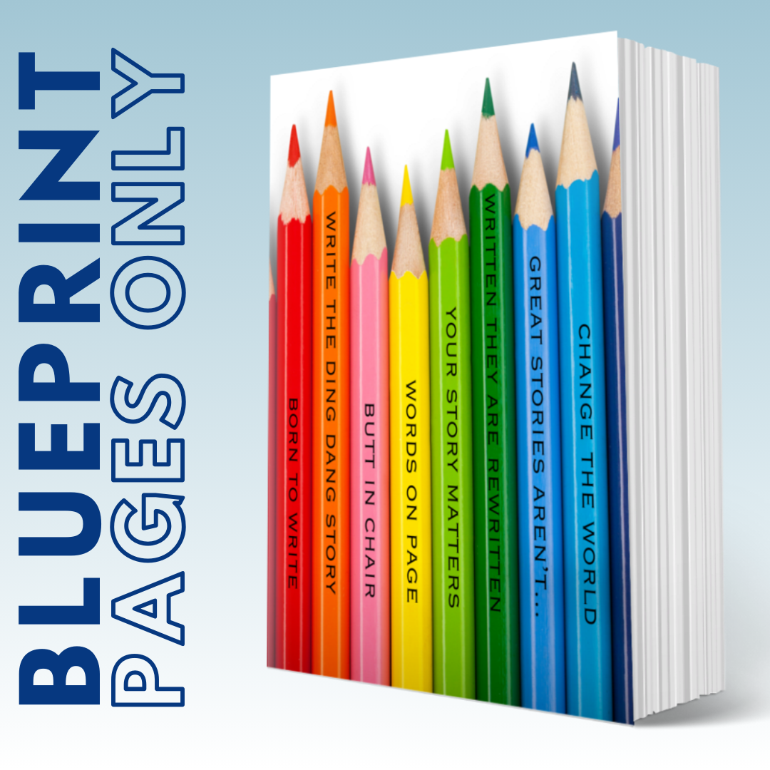 BLUEPRINT PAGES ONLY - MY BRILLIANT WRITING PLANNER (NO monthly or weekly Pages) Pencils