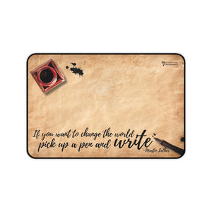 Desk Mat - Quote - Martin Luther