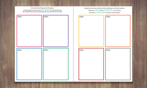 PLANNING PAGES ONLY - MY BRILLIANT WRITING PLANNER (NO monthly or weekly Pages) SPARKLE