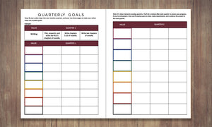 2027  MY BRILLIANT WRITING PLANNER - Pink Flowers