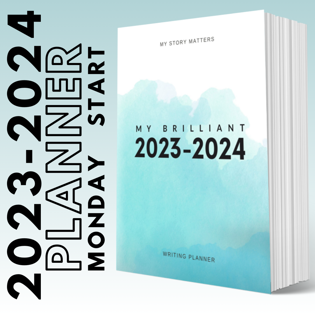 2023/2024 - MY BRILLIANT WRITING PLANNER- Mist