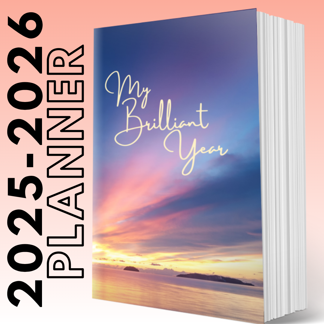 2025/2026 - MY BRILLIANT WRITING PLANNER - Sunset Cover