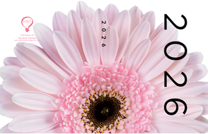 2026  MY BRILLIANT WRITING PLANNER - Pink Flower