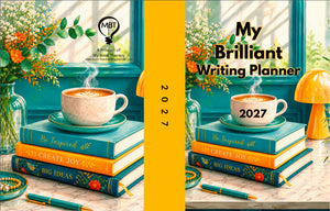 2027  MY BRILLIANT WRITING PLANNER - Coffee & Books