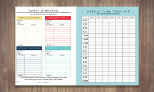 PLANNING PAGES ONLY - MY BRILLIANT WRITING PLANNER (NO monthly or weekly Pages) SPARKLE