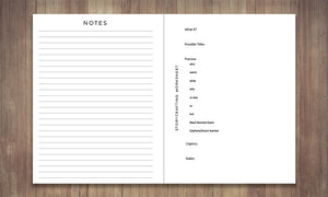 2027  MY BRILLIANT WRITING PLANNER - Pink Flowers