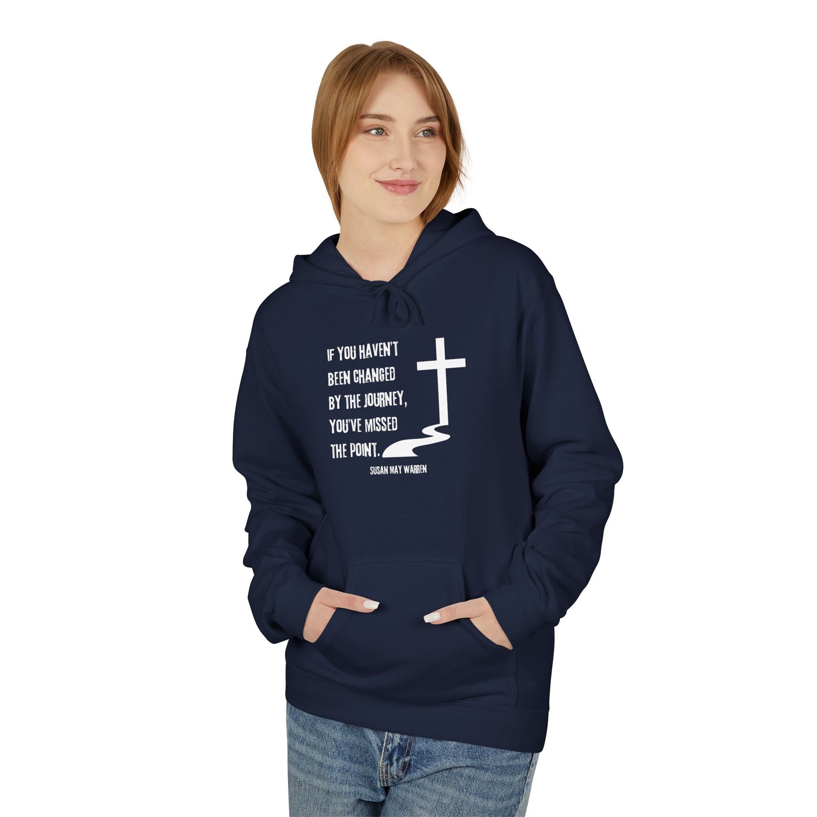 The Journey - Softstyle Fleece Hoodie