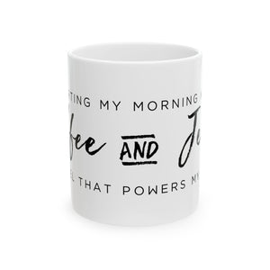 Coffee and Jesus - Mug