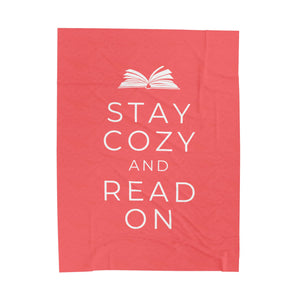 Stay cozy and read on - Blanket
