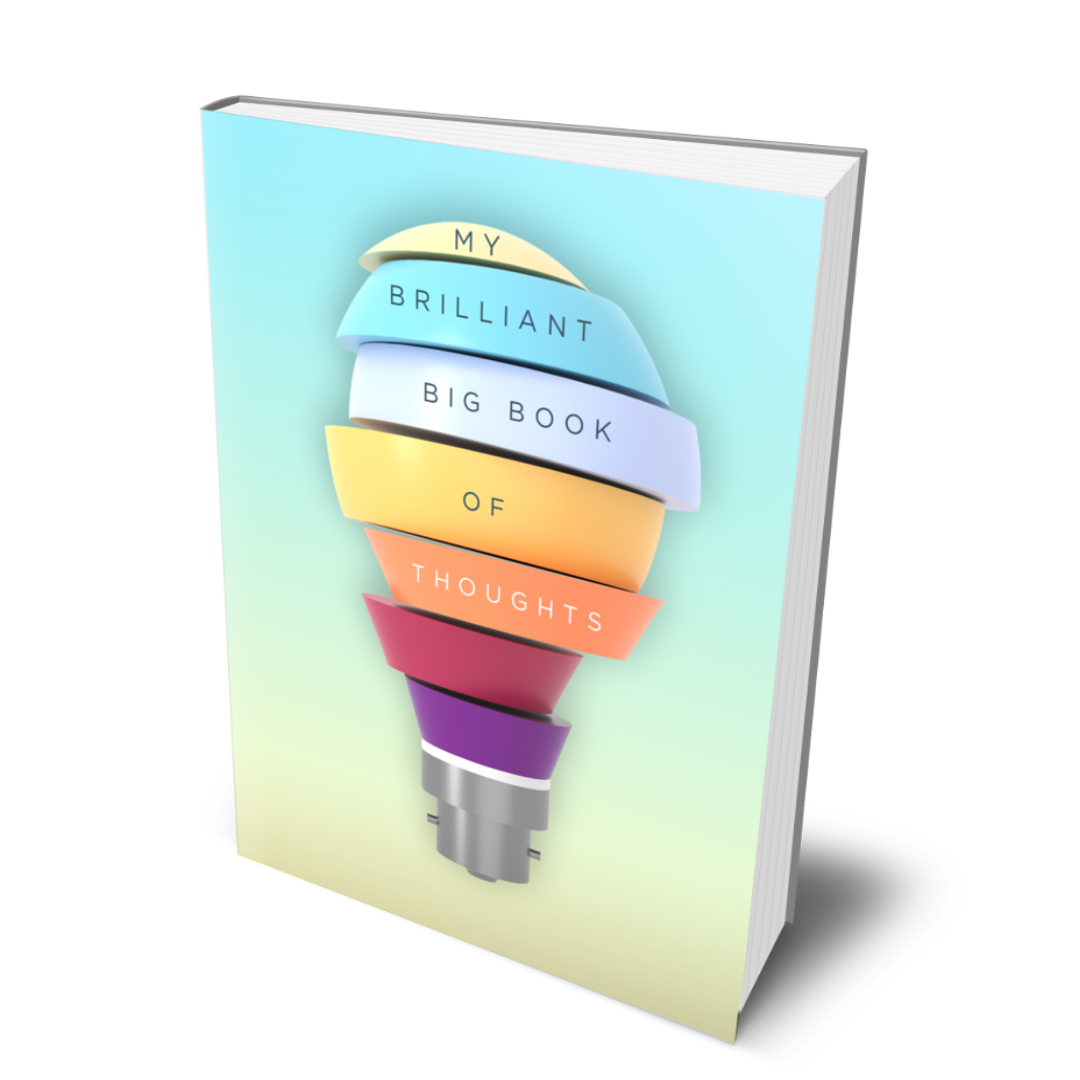 Brilliant Big Book of Thoughts - Light Bulb Cover