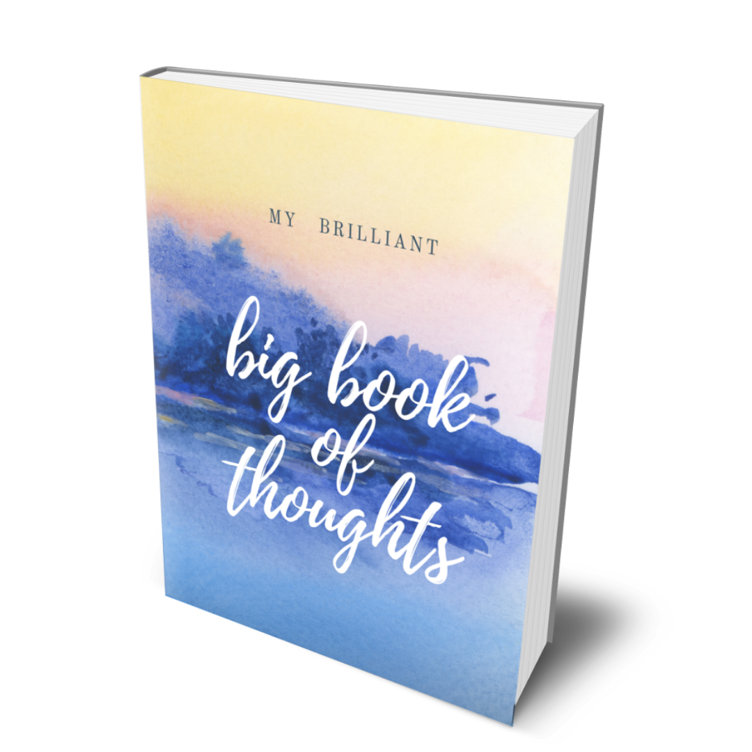Brilliant Big Book of Thoughts - Watercolor Cover