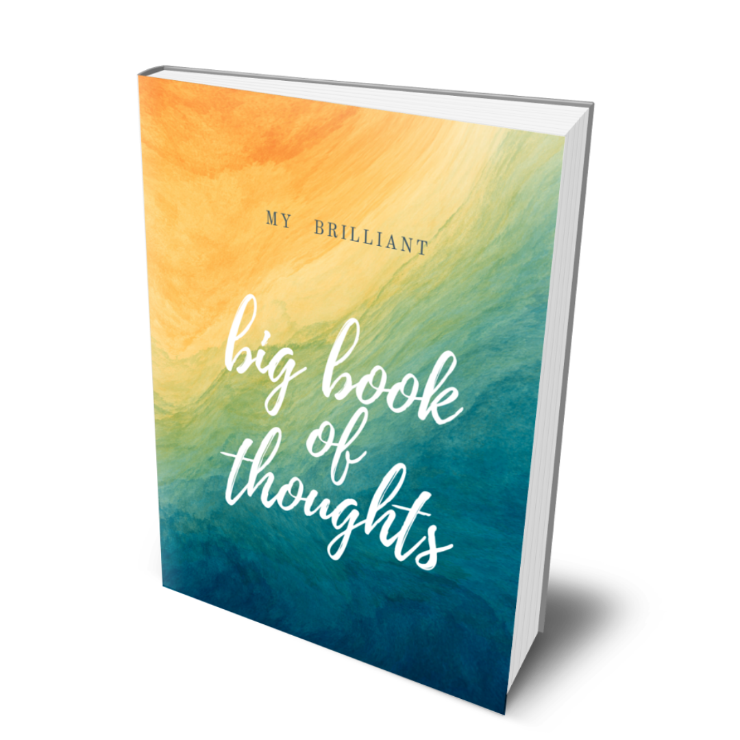 Brilliant Big Book of Thoughts - Green and Yellow