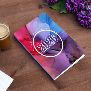 2026  MY BRILLIANT WRITING PLANNER - Color Burst