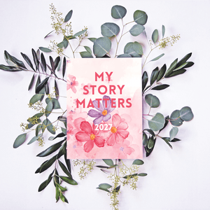 2027  MY BRILLIANT WRITING PLANNER - Pink Flowers
