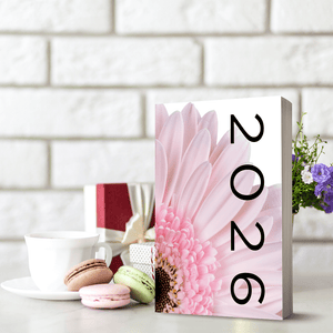2026  MY BRILLIANT WRITING PLANNER - Pink Flower