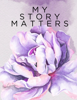 UNDATED  MY BRILLIANT WRITING PLANNER - Purple Flower