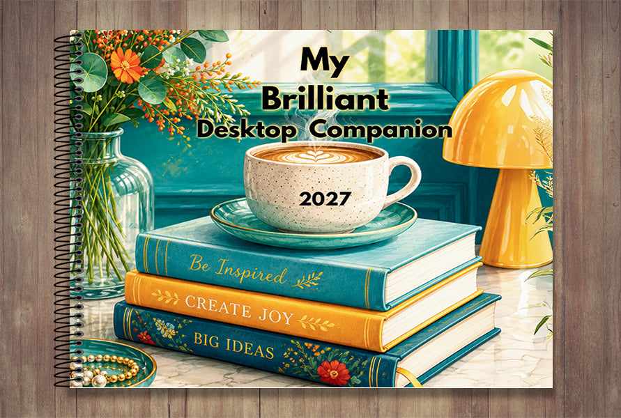 My Brilliant Desktop Companion Planner - 2027