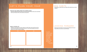 BLUEPRINT PAGES ONLY - MY BRILLIANT WRITING PLANNER (NO monthly or weekly Pages) Coffee