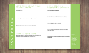 BLUEPRINT PAGES ONLY - MY BRILLIANT WRITING PLANNER (NO monthly or weekly Pages) Coffee