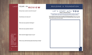 BLUEPRINT PAGES ONLY - MY BRILLIANT WRITING PLANNER (NO monthly or weekly Pages) Coffee