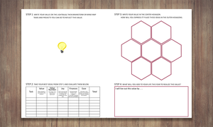 BLUEPRINT PAGES ONLY - MY BRILLIANT WRITING PLANNER (NO monthly or weekly Pages) Coffee