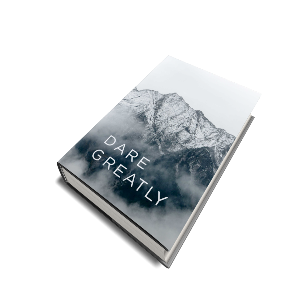 Dare Greatly Journal - Fog Gray Mountain Design